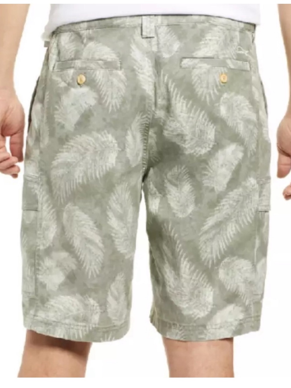 Tommy Bahama Men’s Palm Leaf Shorts - Picture 2 of 4